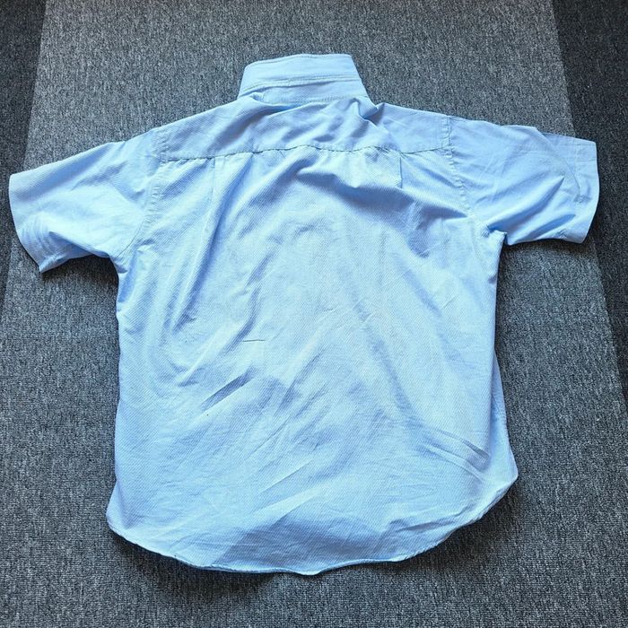 Chemise Tex Man Homme 43/44 – Bleu Ciel – Manches Courtes – Classique & Confortable - photo numéro 6