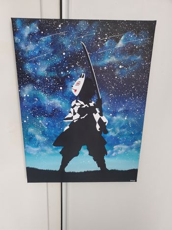 Tableau demon slayer tanjiro kamado neuf 