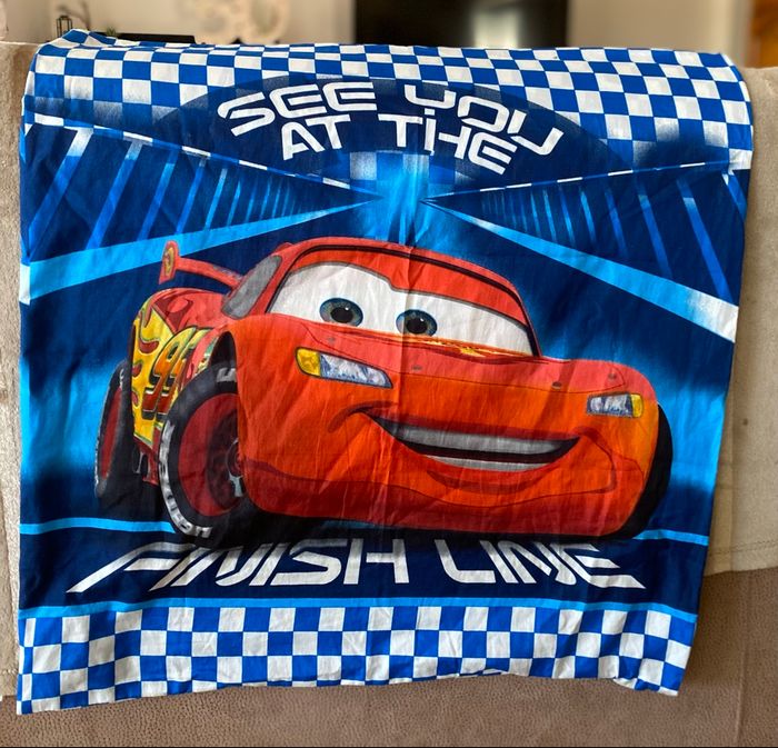Parure de lit (housse de couette et taie d’oreiller) Cars 1 personne - photo numéro 3