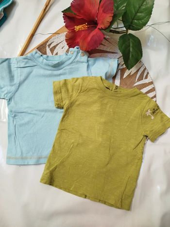 Lot t-shirts 6 mois garçon