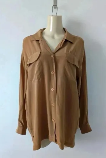 Chemisier d'été 100% soie - St Michael - taille 40/42
