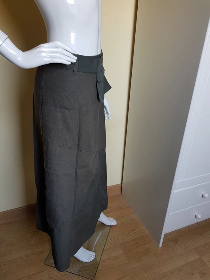 Jupe longue kaki Armand Thiery - photo numéro 4