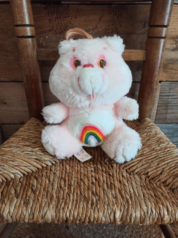 Peluche Bisounours Care bears raimbow vintage tbe - photo numéro 2