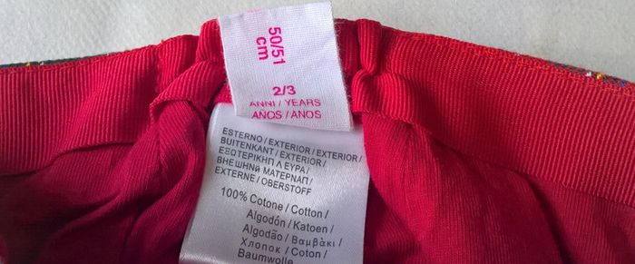 Chapeau ecossais 50-51 cm/2-3 ans neuf - photo numéro 2