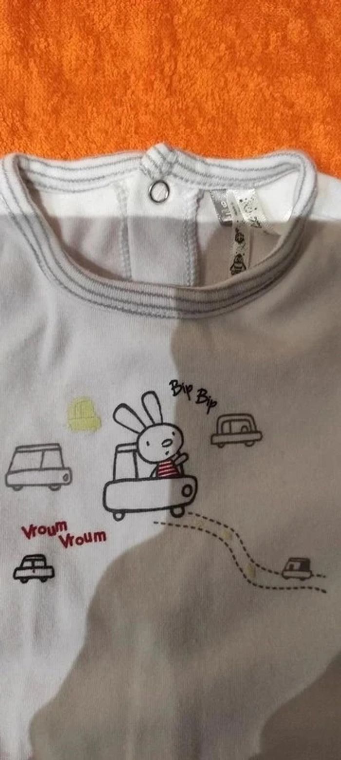 Pyjama coton Orchestra 9 mois - photo numéro 2