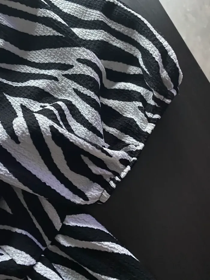 Robe zèbre neuve Primark T42 - photo numéro 5
