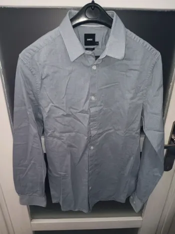Chemise taille S homme Enrico gris à motifs, élégante et chic