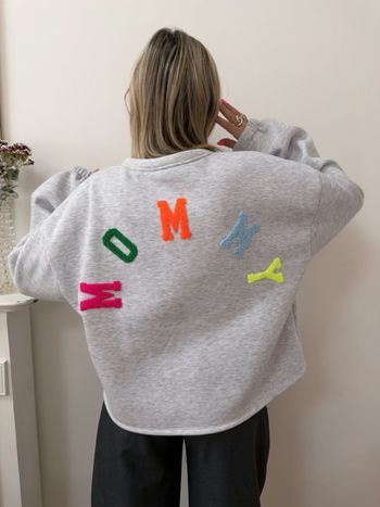 Sweat tendance inscription Mommy femme 
