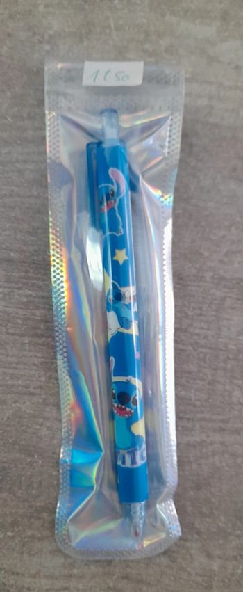 Stylo stitch bleu