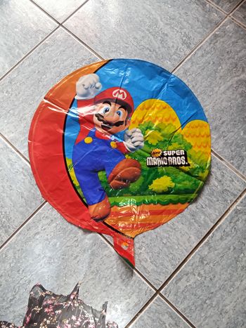Ballon hélium mario neuf