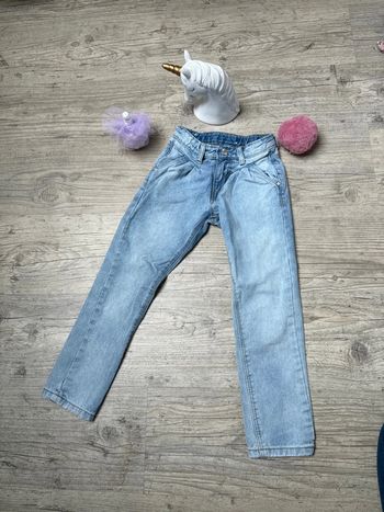 Jeans mom zeeman 8ans TBE bleu