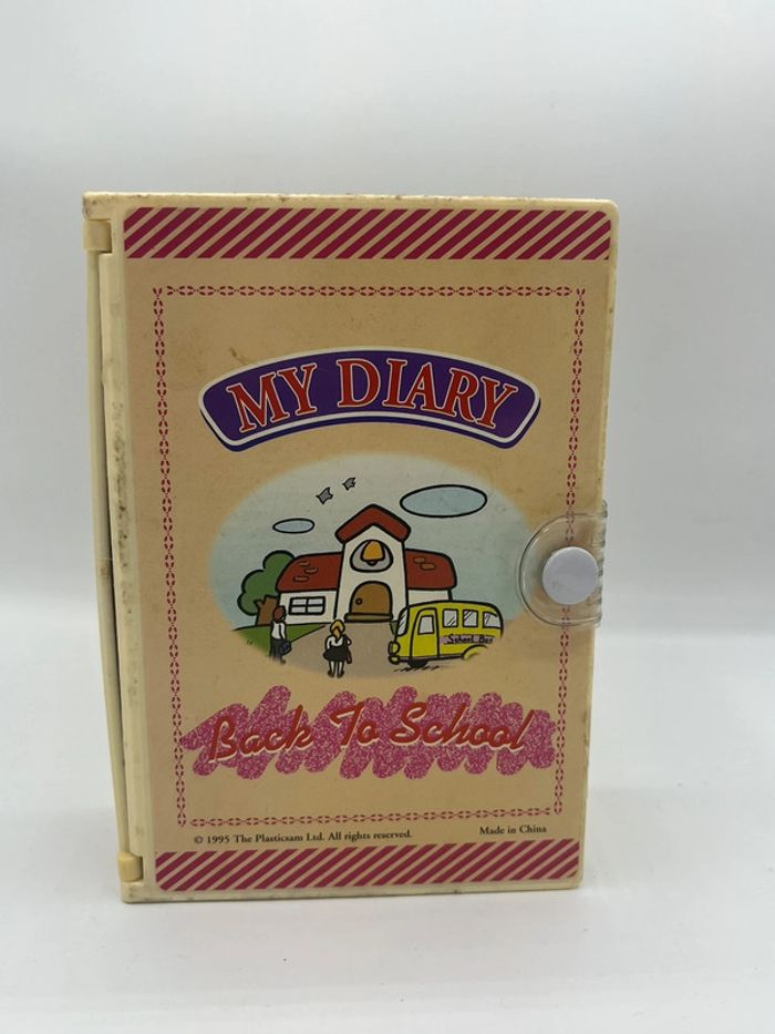 🎓 playset my diary école vintage the plasticsam 🎓 - photo numéro 2