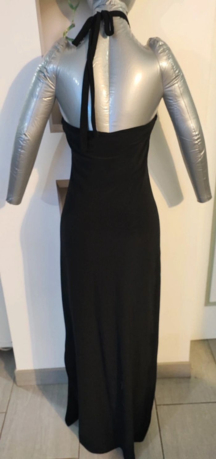 Robe longue fendue dos nu neuve - photo numéro 4