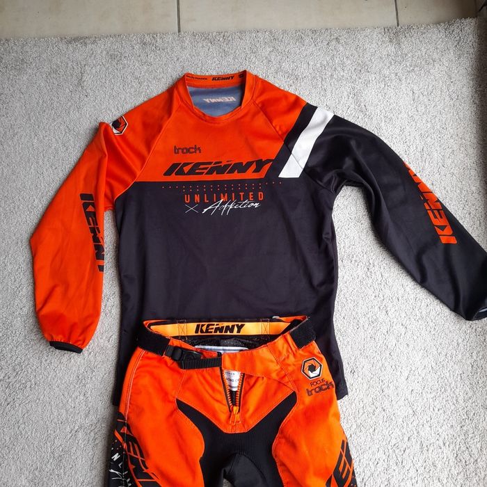 Ensemble motocross Kenny – Orange/Noir - photo numéro 3