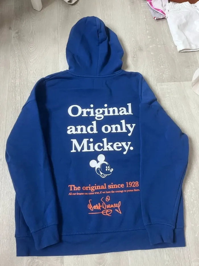 Sweat-shirt à capuche Mickey 100 ans Disney