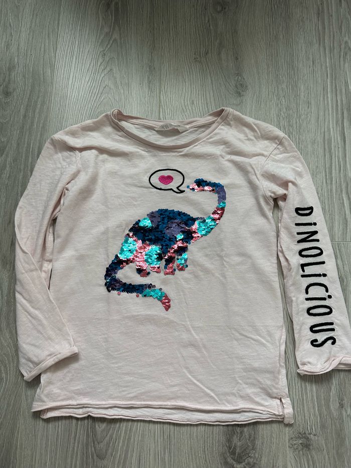 T-shirt ML H&M 8/10 ans