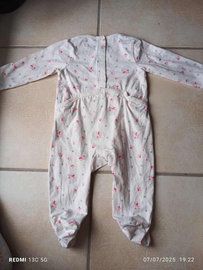 Pyjama coton Orchestra taille 6 mois - photo numéro 3