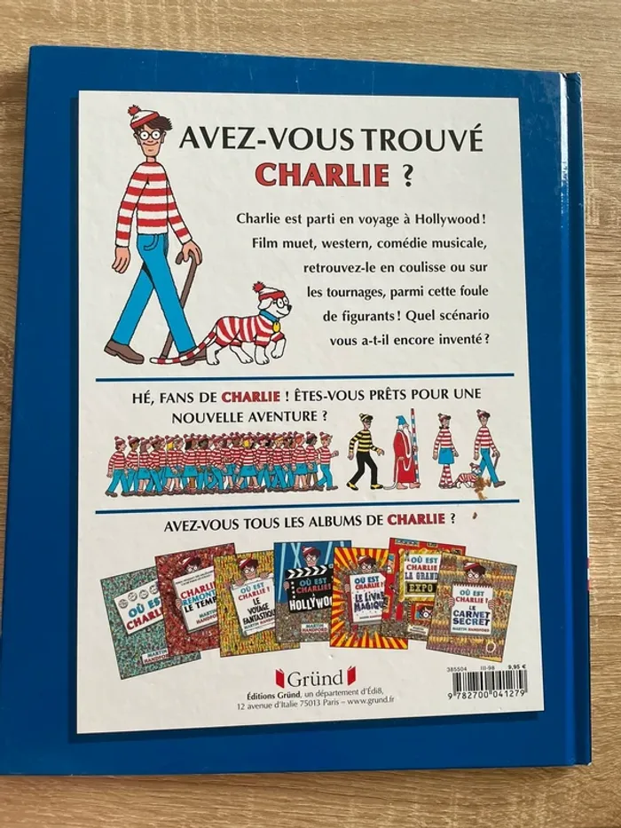Album où est Charlie ? - photo numéro 2
