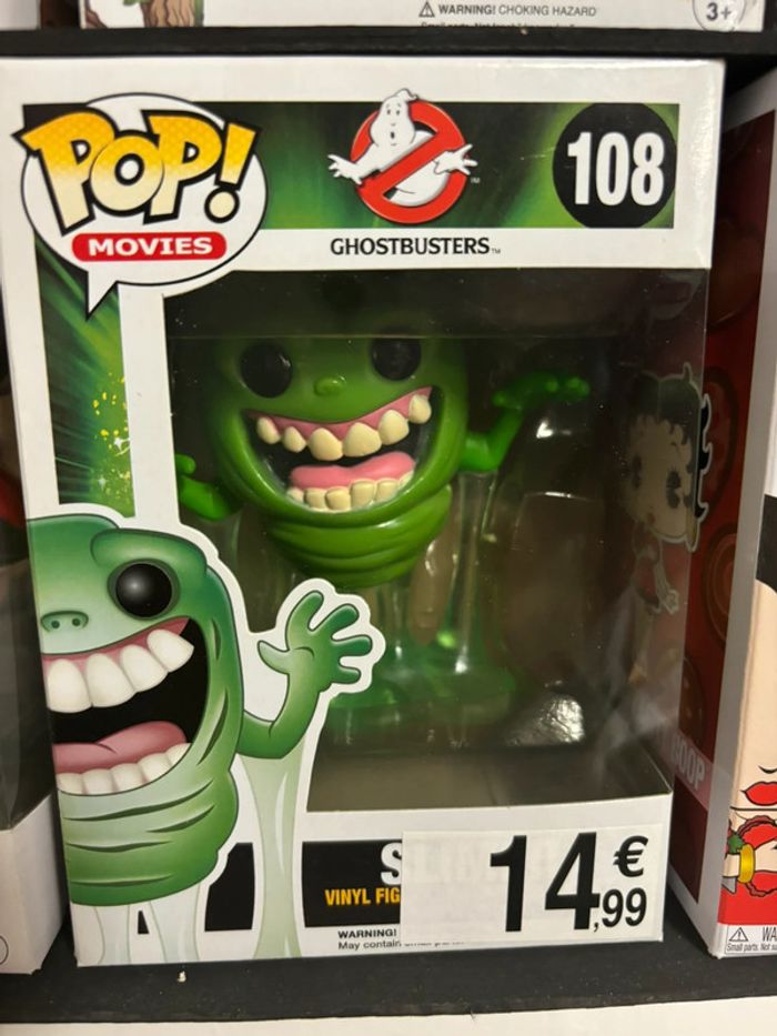 Funko Pop Ghostbusters : Slimer #108