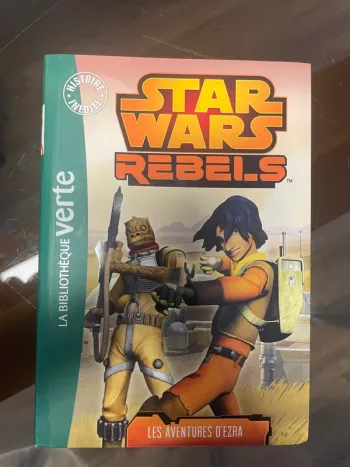 Livre Star Wars Rebels : les aventures d’Ezra
