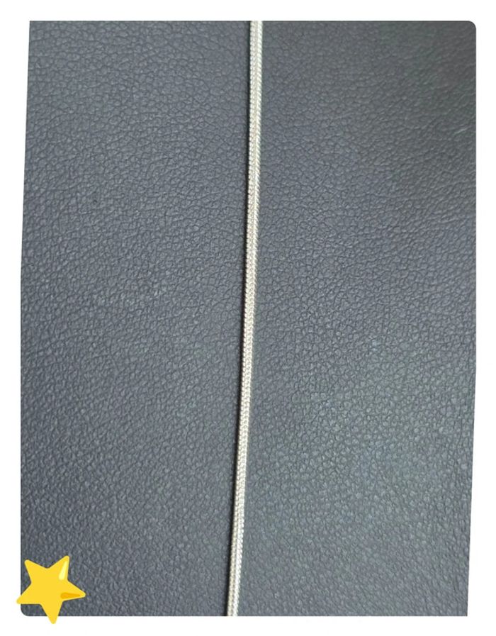 Collier maille serpent ronde 1mm 65cm - photo numéro 4