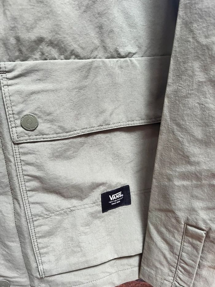 Veste Manteau Vans WW Drill Chore - Kaki Neuf - photo numéro 4