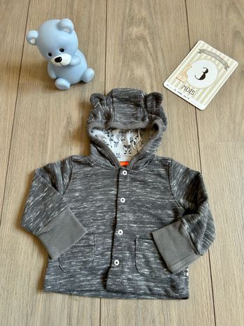 Gilet fermeture à pression