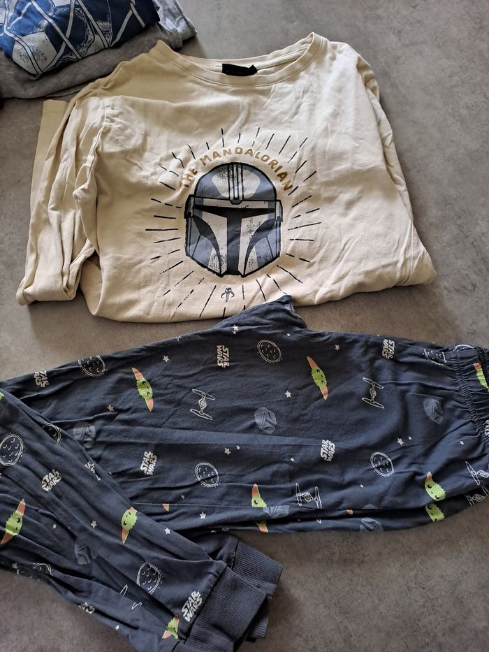 Pyjamas coton 12 ans star wars grogu et sport - photo numéro 3