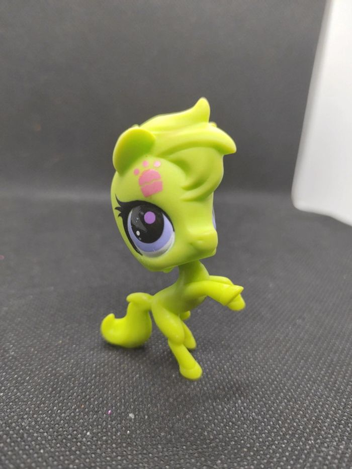 my Littlest Petshop LPS horse cheval 3096 #geektradelpscheval