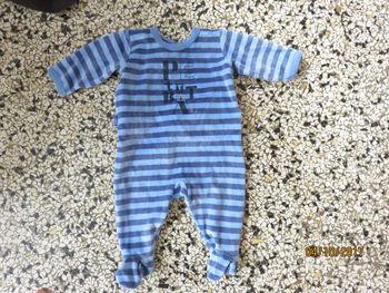 pyjama petit bateau taille 3 mois