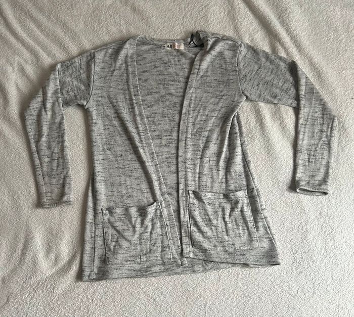 Gilet gris 13/14 ans  H&M