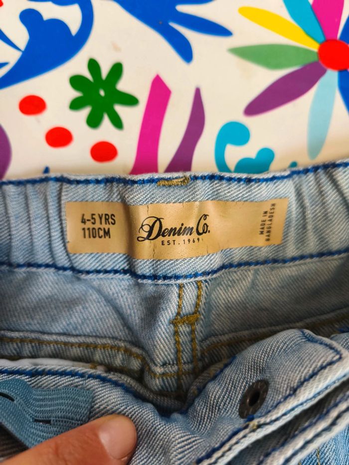 Lot de 4 short en jean - photo numéro 8