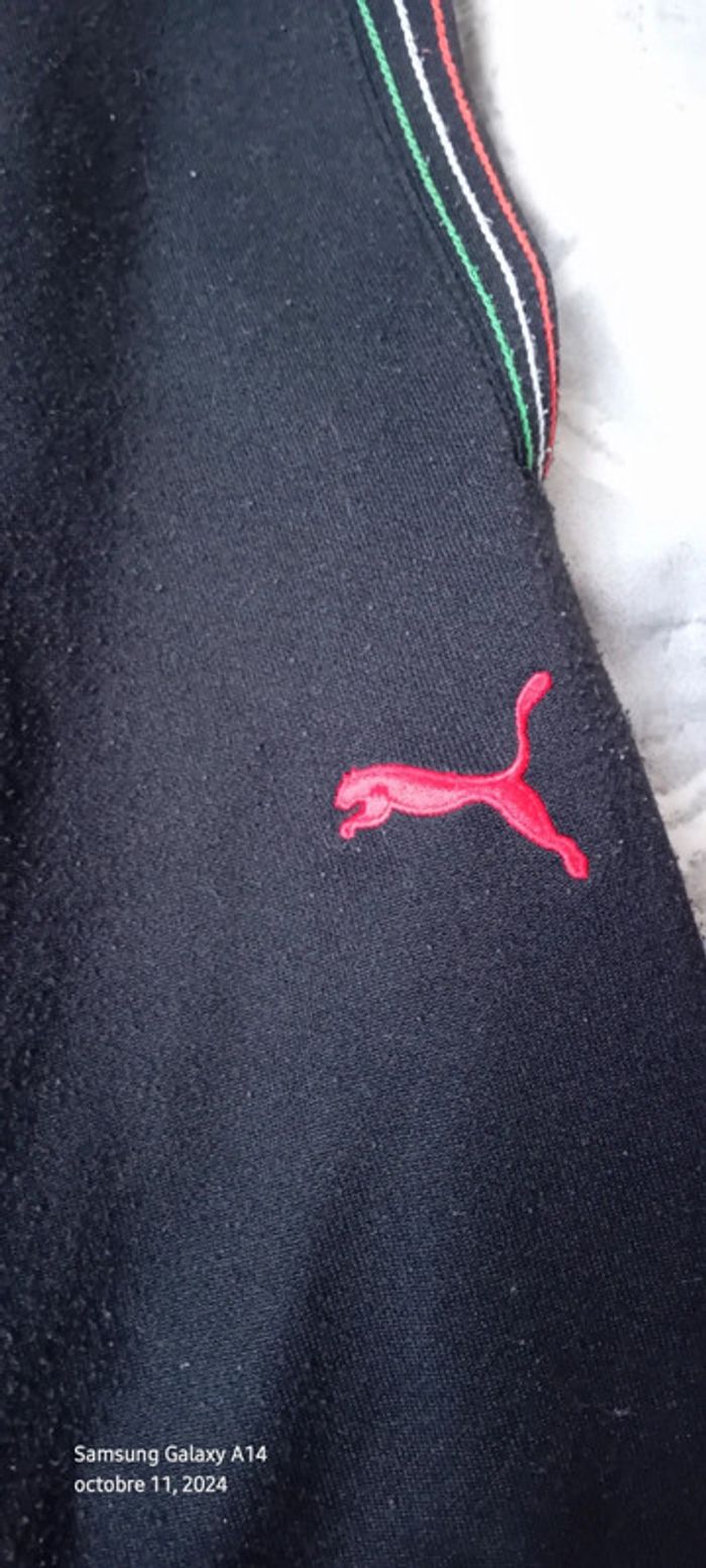 Pantalon de jogging coupe large Ferrari noir homme 46 Puma - photo numéro 10