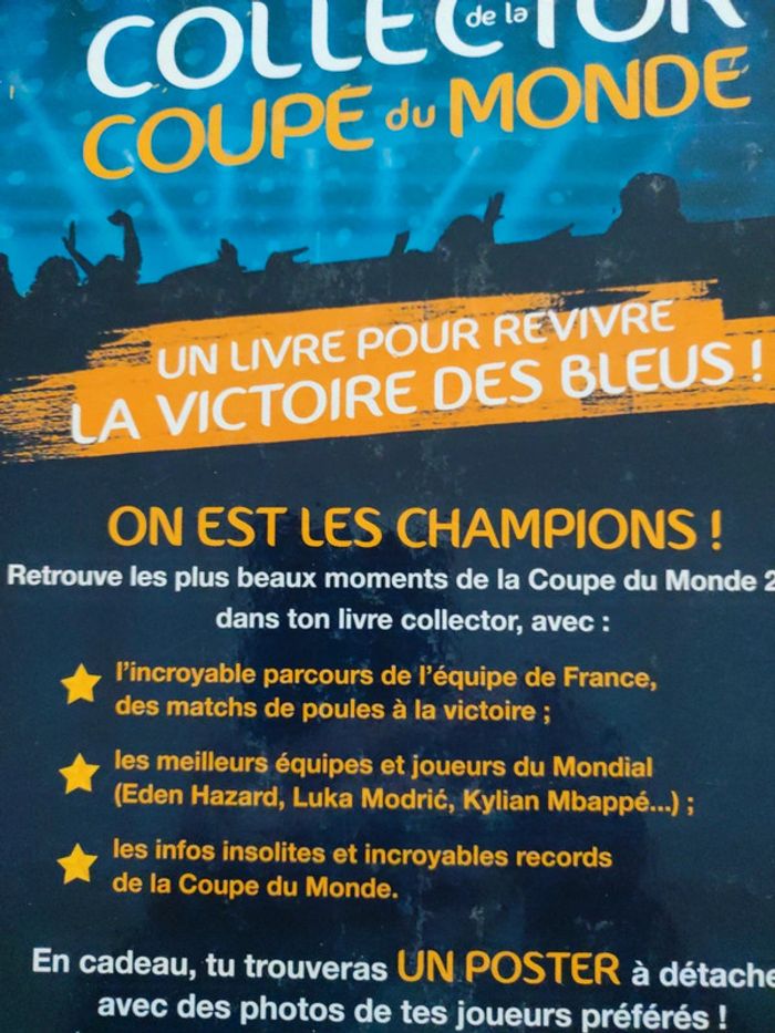 Mon livre collector de la coupe du monde 2018 - photo numéro 2