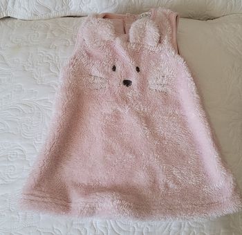 Robe rose avec un chat Kimadi