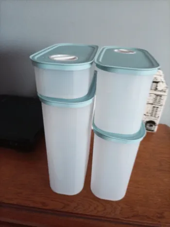 lot 4 boîtes time keeper tupperware