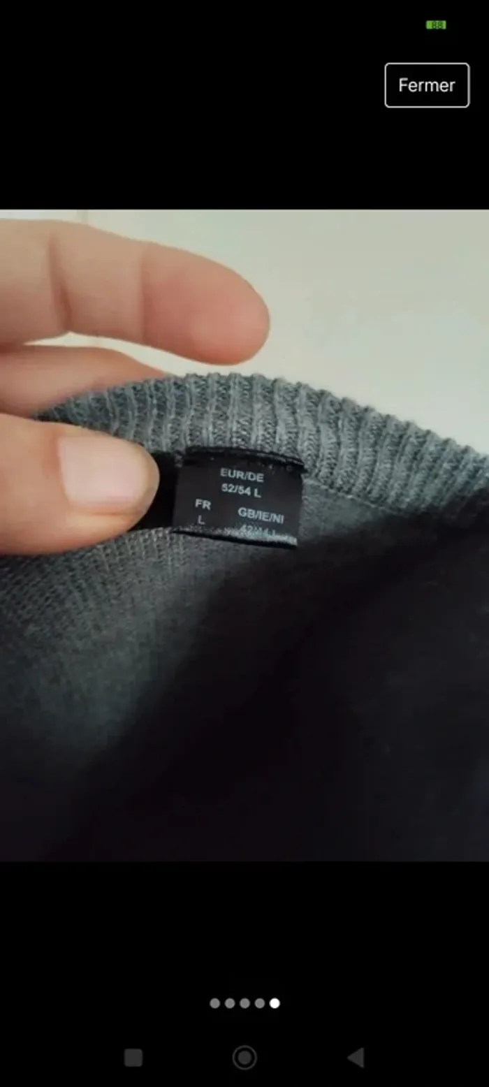Jolie pull taille L - photo numéro 5