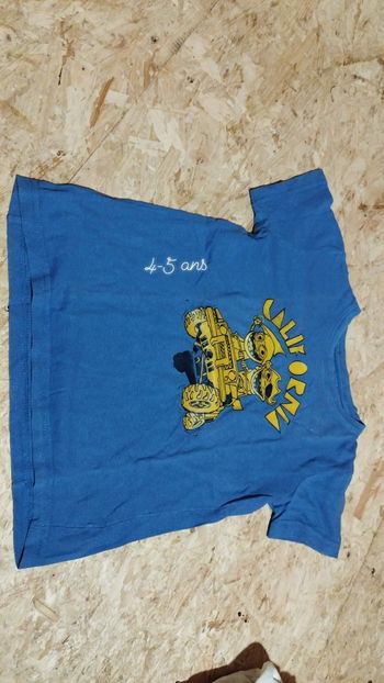 T-shirt garçon 4-5 ans