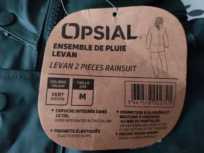 Tenue imperméable - photo numéro 3