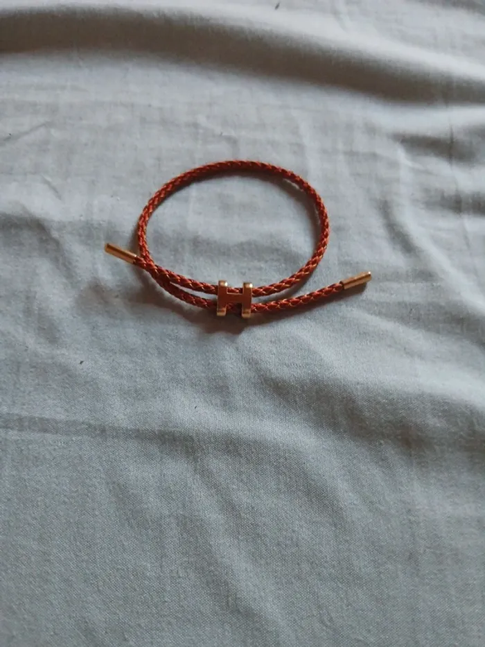Bracelet en fils d'or H