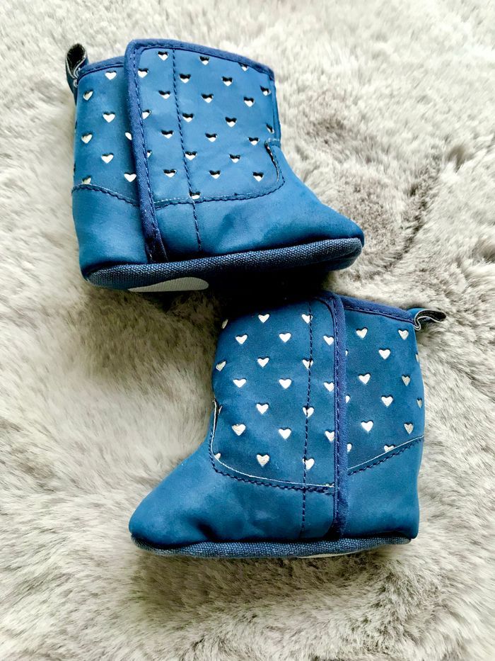 Bottines bleu marine 16 (tape à l’œil)