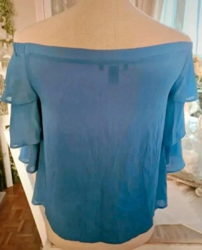 Blouse épaules dénudées New Look Taille 42 Neuve - photo numéro 3