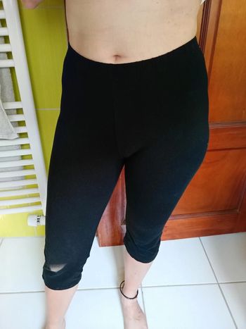 Pantacourt femme noir Blancheporte