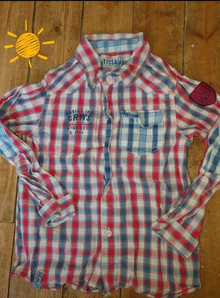 Chemise à carreaux 🔆