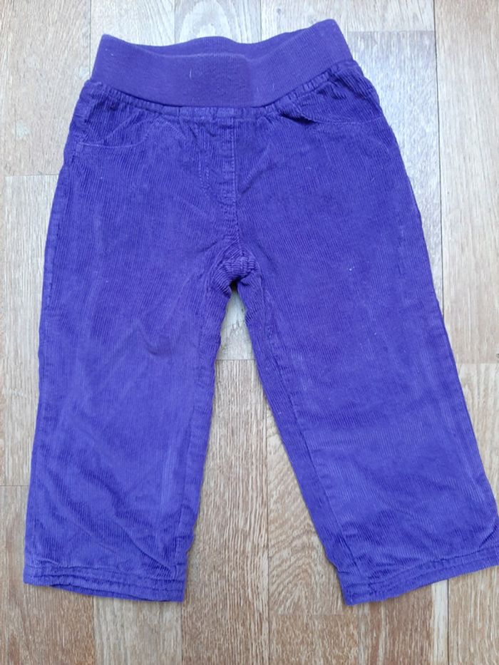 Pantalon velours 18mois