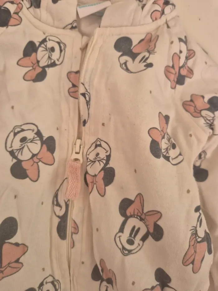 Combinaison / manteau minnie 6 mois - photo numéro 7