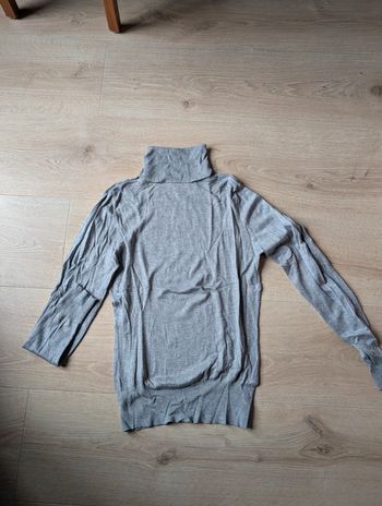 Pull col roulé