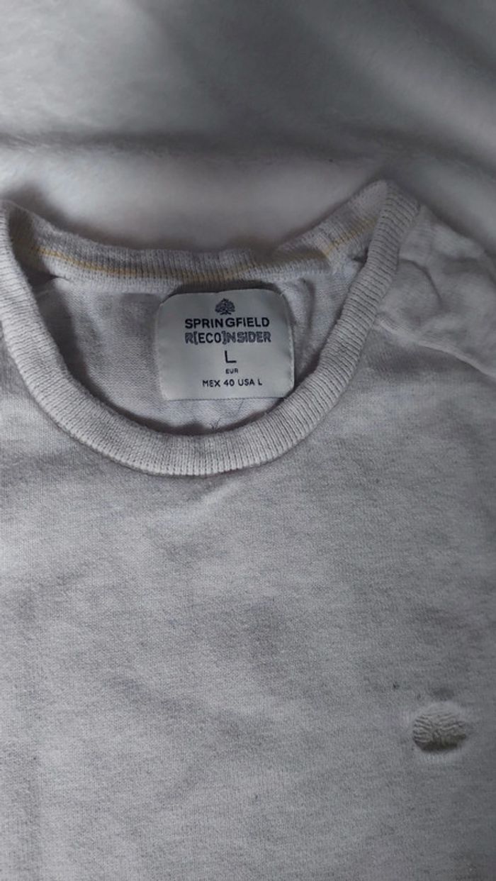 Pull homme springfield L - photo numéro 3