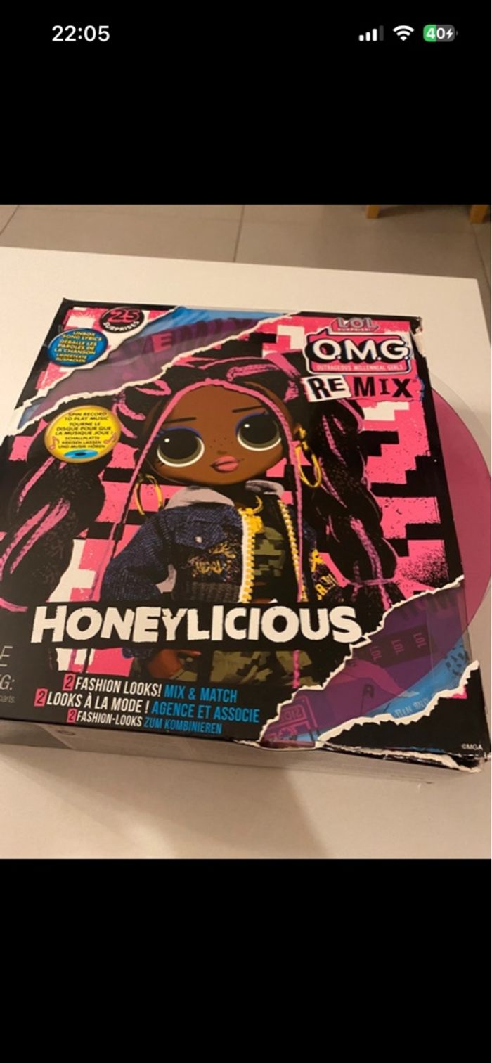 LOL OMG REMIX MUSIC HONEYLICIOUS  NEW2020/2021 + LOL OMG REMIX MUSIC HONEYLICIOUS FAMILY HONEY BUN BOI LIL PETS BBs RARA NUOVA - photo numéro 10
