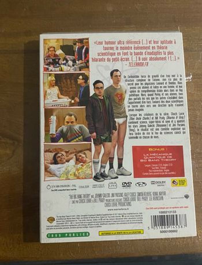DVD Saison 1 The Big Bang Theory - photo numéro 2